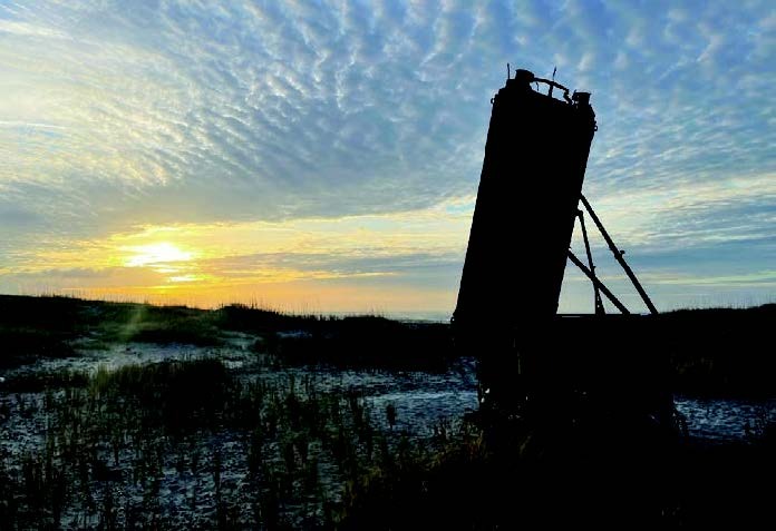 Marines with Headquarters Battery, 10th Mar, 2d MarDiv conducting G/ATOR operations in support of 1/10 Mar aboard Camp Lejeune, NC, on 24 January 2024. (Photo by Cpl Jose Rovirosahidalgo.)