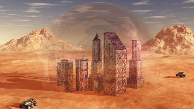 Chinese Sci-Fi Inspired by Mars over