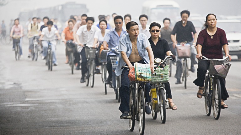 Backpedaling the History of Bicycles in China over