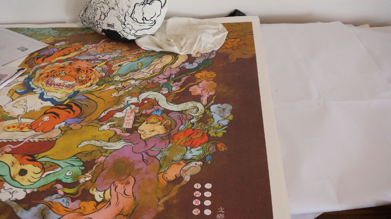 Sculpting Divinity: The Artist Creating Gods from Ancient Folklore